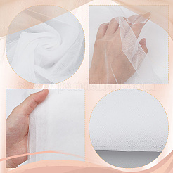 Polyester Mesh Fabric&nbsp;DIY-WH20009-21B