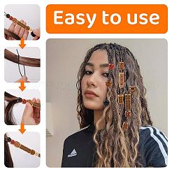 Plastic Topsy Tail Hair Styling Braiding Tool&nbsp;OHAR-FS0001-04