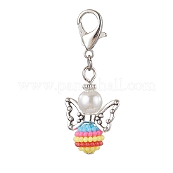 Colorful Angel Resin Pendant Decorations&nbsp;HJEW-JM01909