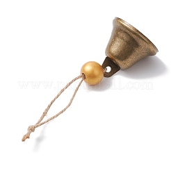 Iron Bell Pendant Decoration&nbsp;HJEW-JM02235-03