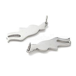 304 Stainless Steel Pendants&nbsp;STAS-P423-03P
