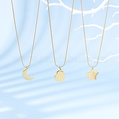 304 Stainless Steel Pendants&nbsp;STAS-UN0016-19G