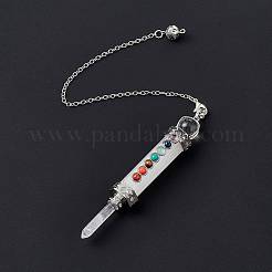 Natural Quartz Crystal Dowsing Pendulums&nbsp;G-F733-01B