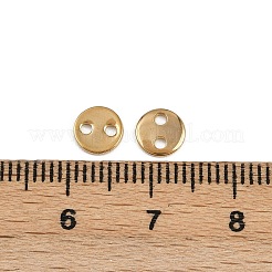 304 Stainless Steel Disc Links Connector Charms&nbsp;STAS-K295-08B-G