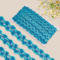 Metallic Braided Lace Trim&nbsp;OCOR-WH20020-23C