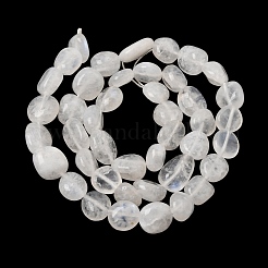 Grade A Natural Rainbow Moonstone Beads Strands&nbsp;GG-CBADF20-B12-A