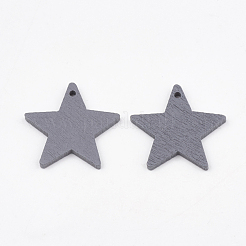 Pear Wood Pendants&nbsp;X-WOOD-T010-09D