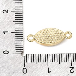 Brass & Natural White Shell & Resin Connector Charms&nbsp;SH-CBA3C32-16G