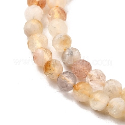 Natural Citrine(Heated) Beads Strands&nbsp;G-G155-B03-01-A