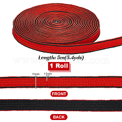 Coarse Synthetic Fiber Filament Ribbons&nbsp;DIY-WH0816-080A