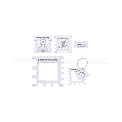 8Pcs PVC Sewing Rulers&nbsp;DIY-NB0012-39