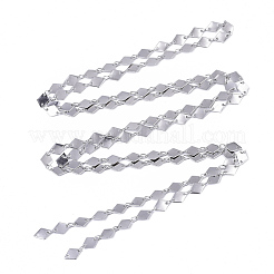 Tarnish Resistant 304 Stainless Steel Link Chains&nbsp;CHS-S006-JN949-1