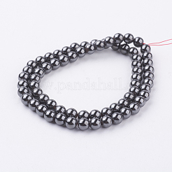 Magnetic Synthetic Hematite Beads Strand&nbsp;G-K228-A