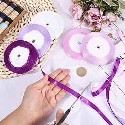 5 Rolls 5 Colors Polyester Ribbon&nbsp;OCOR-CP0001-26C
