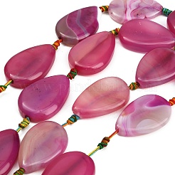 Natural Banded Agate/Striped Agate Beads Strands&nbsp;GG-CBAE0EB-01B-10