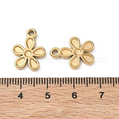 304 Stainless Steel Pendant Cabochon Settings for Enamel&nbsp;STAS-H240-35G-01