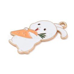 Alloy Enamel Pendants&nbsp;ENAM-A008-23KCG