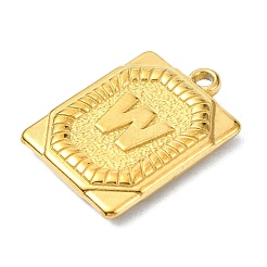 Ion Plating(IP) 304 Stainless Steel Pendants&nbsp;STAS-U033-01G-W