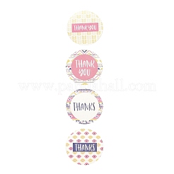 Round PVC Self-Adhesive Paper Stickers&nbsp;DIY-XCP0001-50
