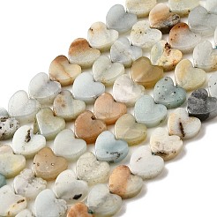 Natural Flower Amazonite Beads Strands&nbsp;G-A272-A01-29