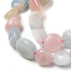 Natural Morganite Beads Strands&nbsp;G-O186-B-03