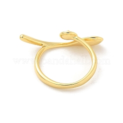 Brass Cup Peg Open Cuff Ring Settings&nbsp;LS-KK-G518-10G-02
