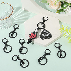 24Pcs Alloy Keychain Clasps&nbsp;KEYC-SC0001-82EB