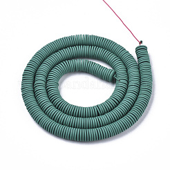 Spray Painted Non-magnetic Synthetic Hematite Beads Strands&nbsp;G-R0468-03D-03