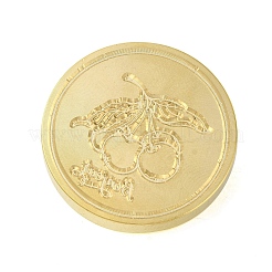 Wax Seal Brass Stamp Heads&nbsp;AJEW-I067-A09