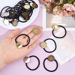 18Pcs 3 Colors Iron Cabochon Settings&nbsp;IFIN-UN0001-26