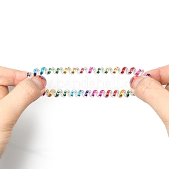 Plastic Telephone Cord Elastic Hair Ties&nbsp;OHAR-Q044-32