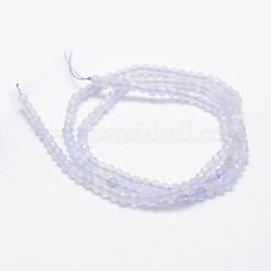 Natural Blue Lace Agate Beads Strands&nbsp;G-K185-04