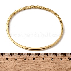 304 Stainless Steel Rhinestone Hinged Bangles for Women&nbsp;BJEW-B168-03B-G