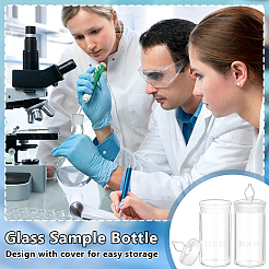 Glass Sample Bottle&nbsp;AJEW-WH0752-491