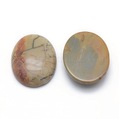 Natural Polychrome Jasper/Picasso Stone/Picasso Jasper Cabochons&nbsp;G-P393-I08