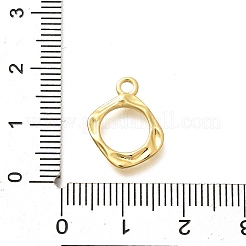 Rack Plating Brass Toggle Clasps&nbsp;KK-M309-45G