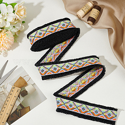 Polyester Jacquard Ribbon&nbsp;OCOR-WH0085-77C