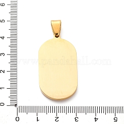 304 Stainless Steel Micro Pave Cubic Zirconia Pendants&nbsp;STAS-U043-25G