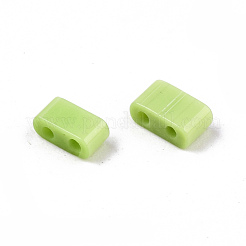 FGB 2-Hole Glass Seed Beads&nbsp;X-SEED-S031-M-SH44