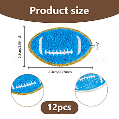 12Pcs Embroidery Cloth Sew On Patches&nbsp;DIY-DC0003-59