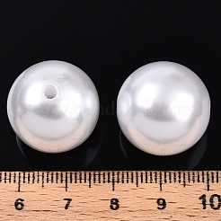Round ABS Plastic Imitation Pearl Beads&nbsp;OACR-R053-01