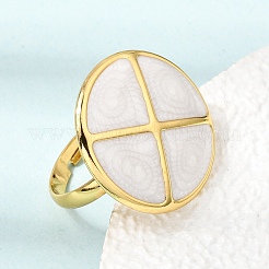304 Stainless Steel Enamel Cuff Open Rings&nbsp;SA-CBA369F-04G-04