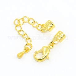 Golden Brass Chain Extender&nbsp;X-KK-A087-G-NR