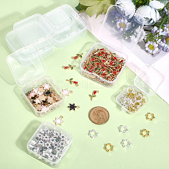 120Pcs 3 Styles Plastic Bead Storage Containers&nbsp;CON-DR0001-07
