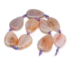 Natural Dragon Veins Agate Beads Strands&nbsp;GG-CBA367E-01B