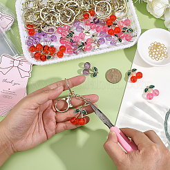 DIY Cherry Keychain Making Kits&nbsp;DIY-PH0035-12