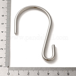Non-Tarnish 304 Stainless Steel S-Hook Clasp&nbsp;LS-STAS-C085-03M-P