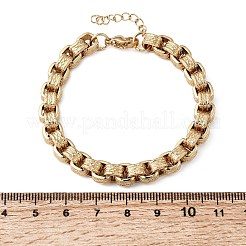 304 Stainless Steel Box Chains Bracelets for Women&nbsp;BJEW-P399-02G