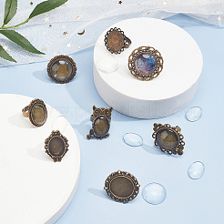 DIY Finger Ring Making Kits&nbsp;DIY-SC0011-21AB