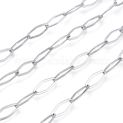 Tarnish Resistant 304 Stainless Steel Cable Chains&nbsp;CHS-P010-01P